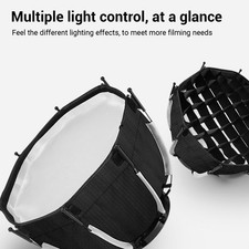 Boîte à Lumière Octogonale En Toile 11 4 Pouces Pliage Rapide Installation