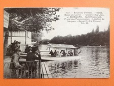 Old postcard 45 - OLIVET Loiret CLOSERIE des LILAS J. BOISGARD HYDRO GLIDER CANOE