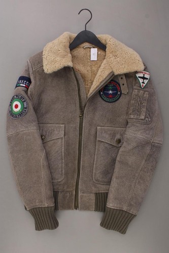 Veste pilote cuir - en,