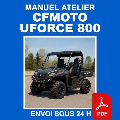 Manuel atelier cfmoto uforce - atelier,
