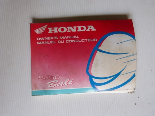 Manuel propriétaire honda - manuel, du