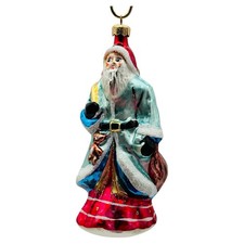 Christopher Radko Pere Noel Santa Claus Christmas Ornament VINTAGE 95-041-0