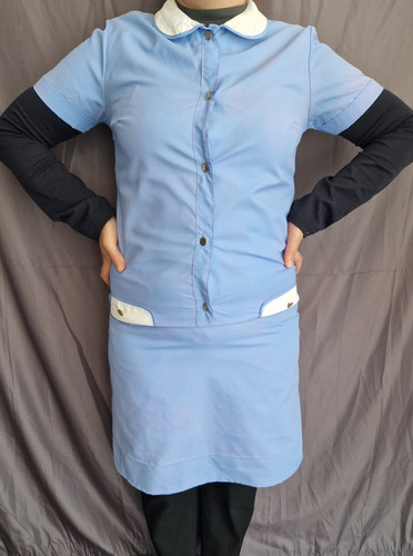 Nylon dederon smock apron - nylon,