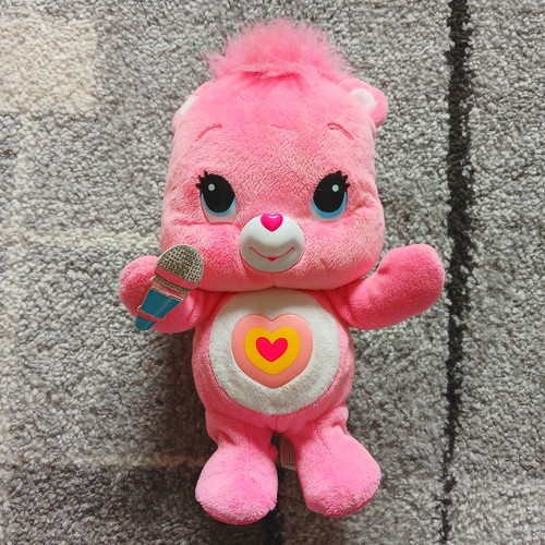 Peluche bisounours rose - peluche,