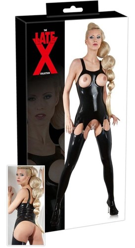 Guepiere ouverte latex - ouverte,