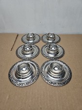 6 Germany WMF CROMARGAN  Egg Cups Coquetiers Vintage 