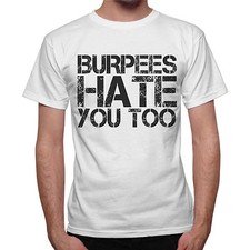 T-shirt Homme Crossfit Funzionale Burpees Hate You Too