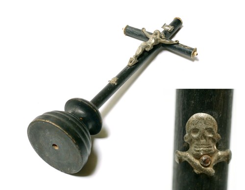 Ancien crucifix pour cabinet - ancien,