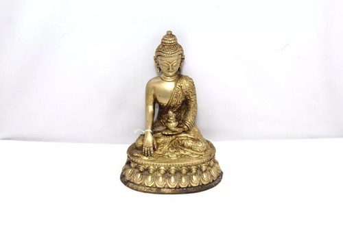 Laiton bouddha statue - laiton,