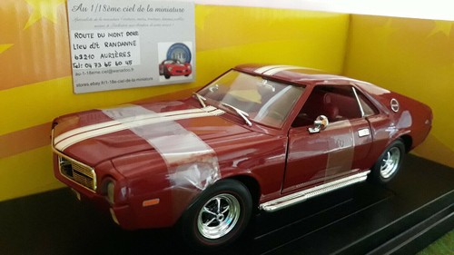 Amc amx 1969 rouge - amc,