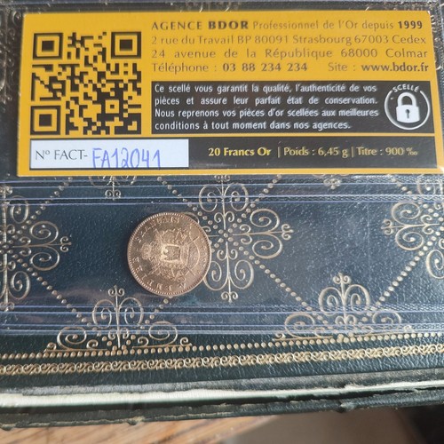 Pièce francs napoléon - pièce,