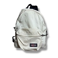 Eastpak Backpack Beige US Made Mens Size 42x29x16 Travel School Used