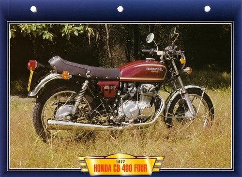 Fiche moto honda 400 four - cb,