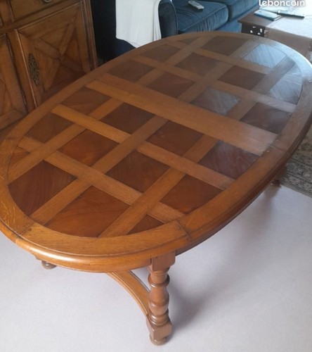 Table salle manger - table, merisier