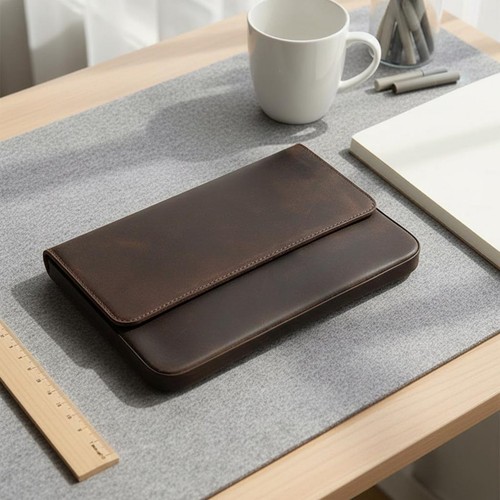 Trousse stylos cuir avec - en,