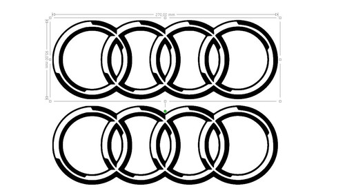 Stickers audi autocollant - stickers,