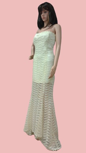 Robe mariée artisanale - robe,