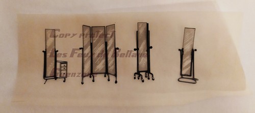 Transparent années miroir - ,