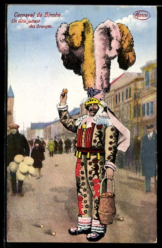 Carnaval binche un gille - carnaval, de