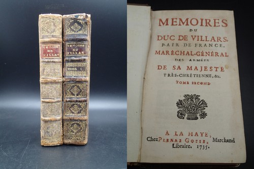 1735 mémoires maréchal - 1735, de