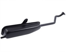 Pot d'échappement noir pour