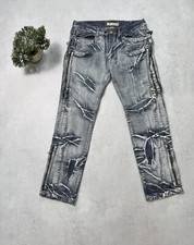 Vintage Kosmo-Lupo Avant Garde Zipper Jeans Washed Size 34 Men 