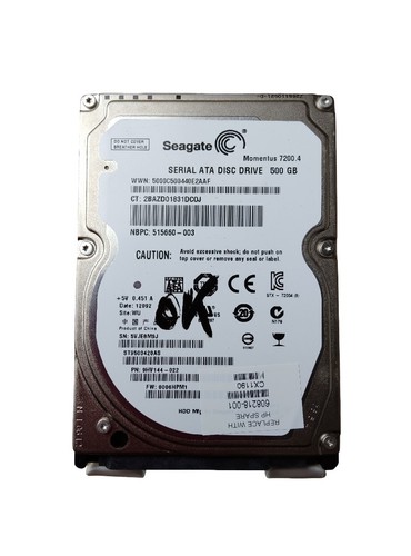 Disque dur hdd 500go pc - dur,