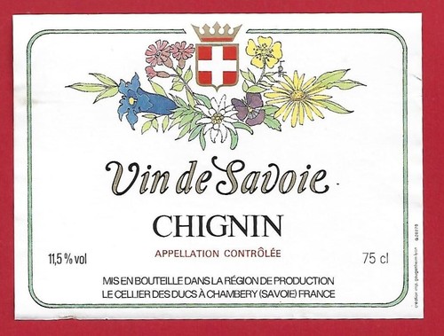 107 etiquette vin savoie - vin,