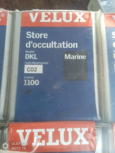 Vendre store d - 1, d'occultation