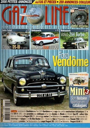 Gazoline n0172 citroen ds - gazoline, 10