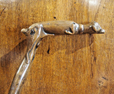 art populaire 19ème  Canne en