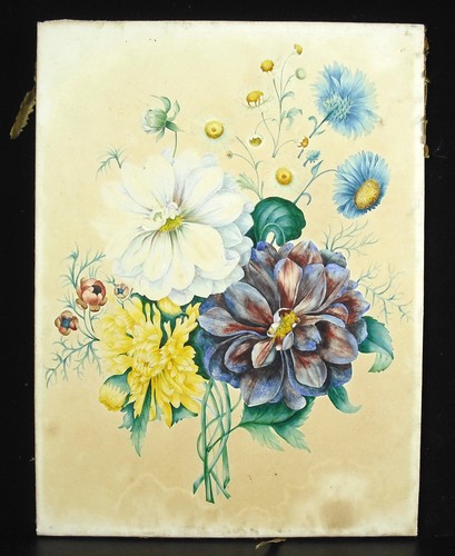 Bouquet fleurs aquarelle - de,