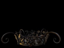 Lustre fer forgé ancien