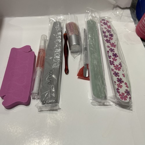 Nail kit tools - tools,, gels