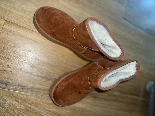 Bottines fourrées marron tres