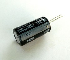100uF 450V 105C Radial Condensateur Électrolytique Audio Haute Fidélité