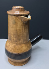 CHOCOLATIERE HB céramique grès QUIMPER signé P .D. bretagne vintage dlg capron