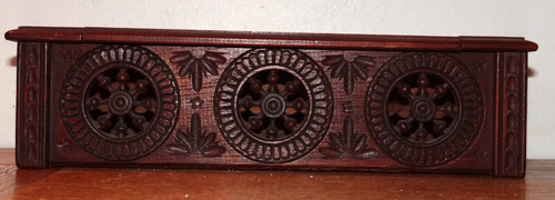 Ancien coffre bois - coffre, en