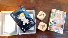 JEUX COQUINS NEUFS POUR ADULTES : 2 jeux de cartes et 2 dés positions kamasutra