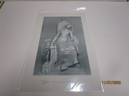 Vierge rouet platre greig - vierge,