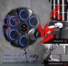 Cible de Boxe Murale Pro LED +