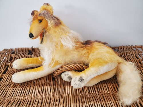 Ancienne peluche steiff - peluche, chien
