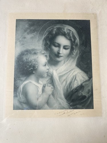 Reproduction signée edouard - reproduction,