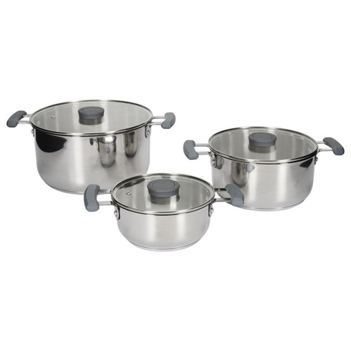 Lot faitouts en inox - lot,
