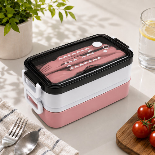 Lunch box 1400ml double - box,