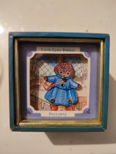 Vintage little grey - grey, rabbit
