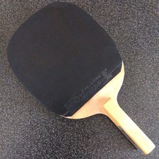 Butterfly TIBHAR MX-P Rubber Ping Pong Racket Penhold 80g, Soft Blade Used