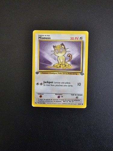 Carte pokémon miaouss 64 - carte, 56/64