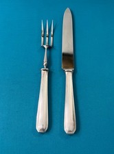 Couverts de service a découper CHRISTOFLE modèle AMERICA métal argenté couteau