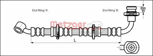 Flexible frein 4110071 - de,